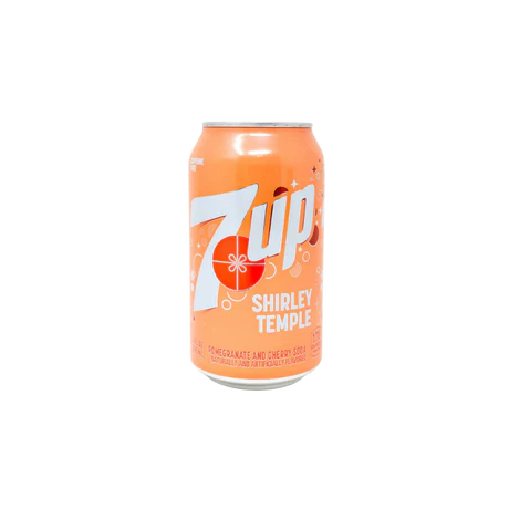 7up Shirley Temple Pomegranate And Cherry Soda