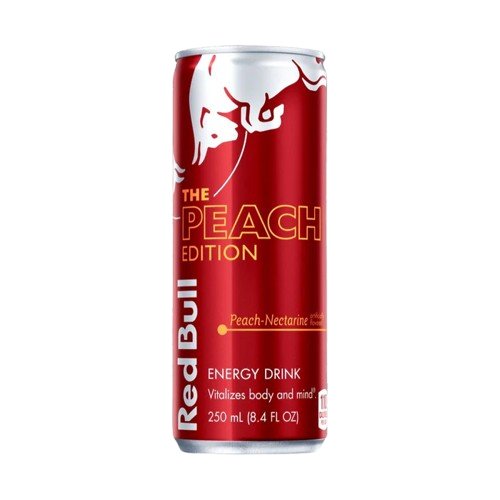 Red Bull PEACH Edition - redbull à la pêche