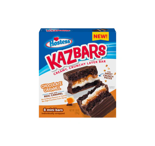 Hostess Triple Chocolate Caramel Kazbars