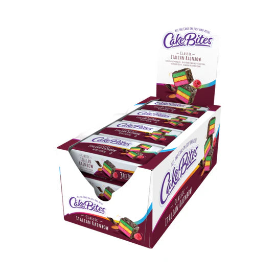 Cake Bites Italian Rainbow