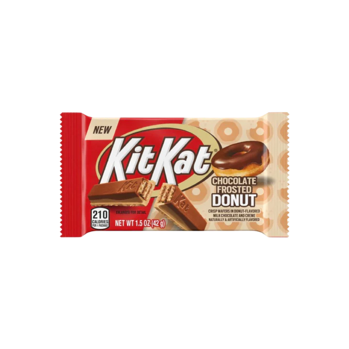 Kit Kat Chocolate Frosted Donut