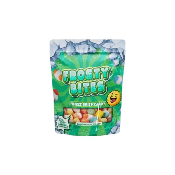 Frosty Bites Freeze Dried Candy Rainbow Sour Candy - Bonbon Lyophilisée