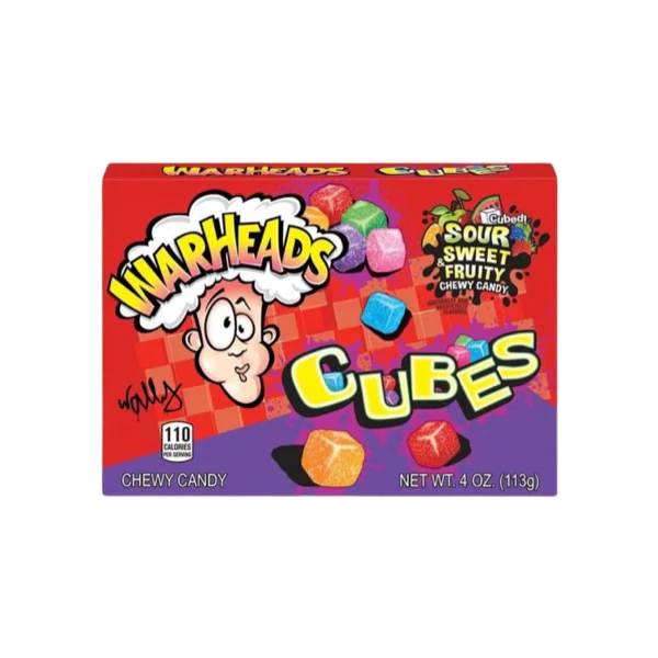 Warheads Chewy Cubes