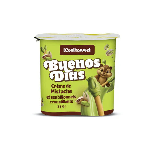 IConiksweet - Buenos Dias - Crème De Pistache Et Ses Bâtonnets Croustillants