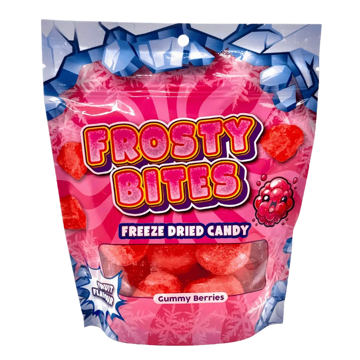 Frosty Bites Freeze Dried Candy Gummy Berries - Bonbon Lyophilisée