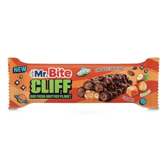 Mr. Bite Cliff Caramel Hazelnut