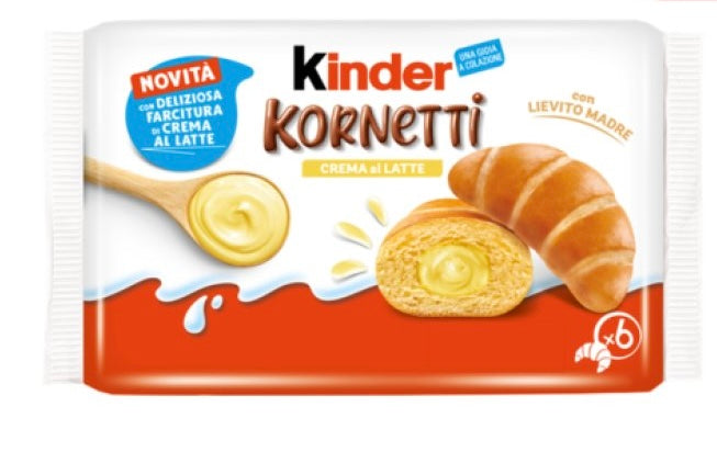 Kinder Kornetti Crema Al Latte - Kinder Crème de Lait