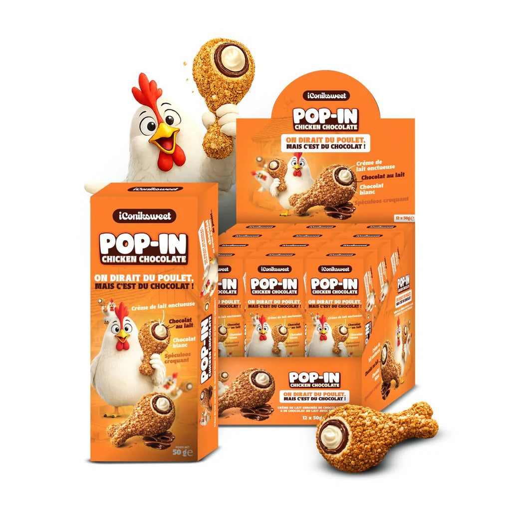 IConiksweet - Pop-In Chicken Chocolate – IConikSweet
