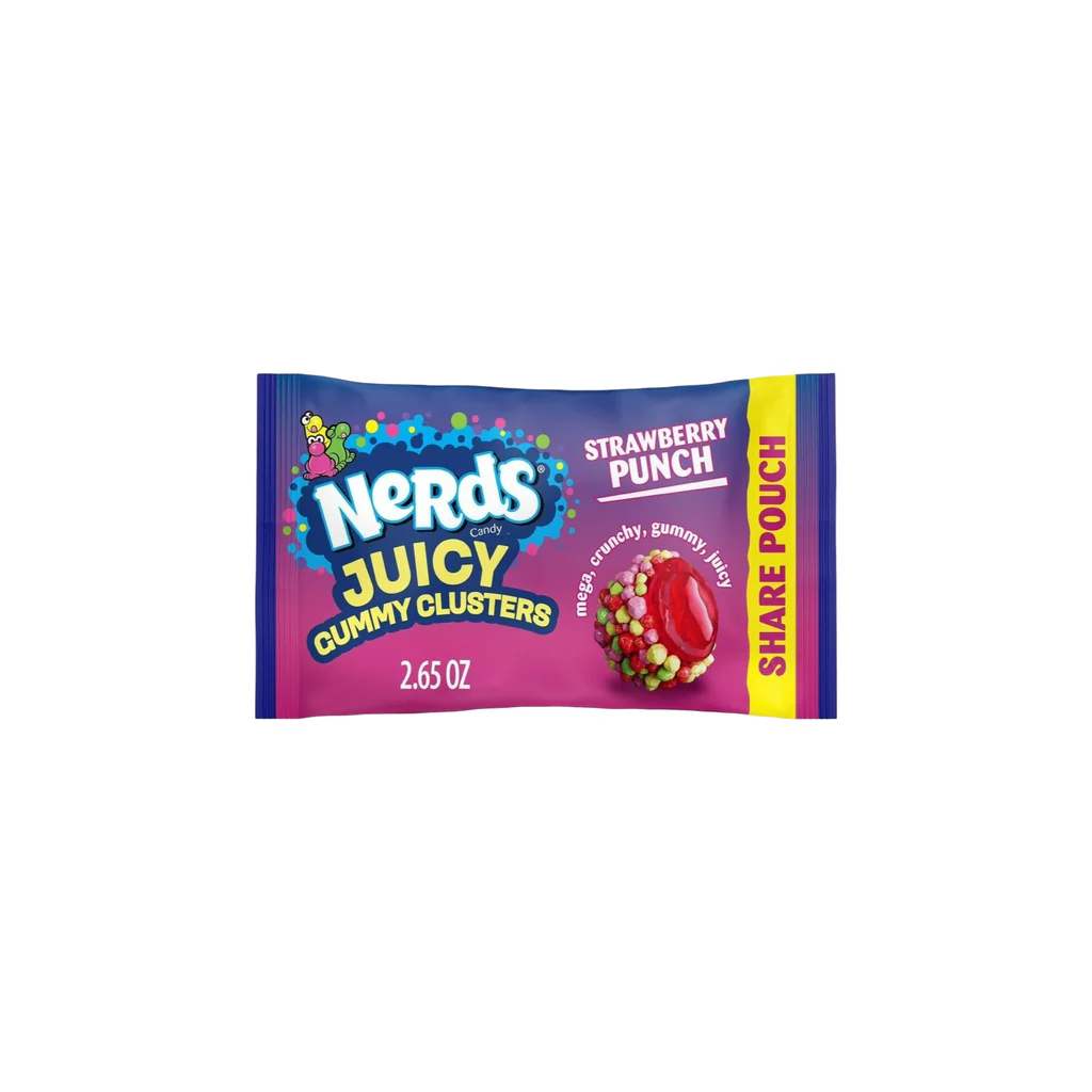 Nerds Juicy Gummy Clusters Strawberry Punch