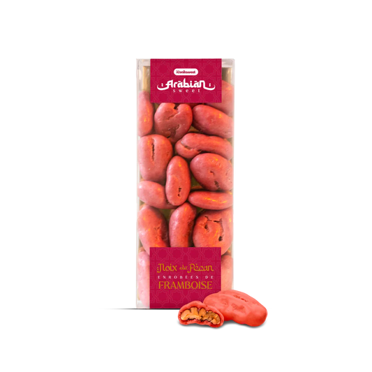 iConiksweet - Arabian Sweet - Noix de pécan enrobées de Framboise 100g